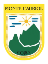 Coro Monte Cauriol Retina Logo
